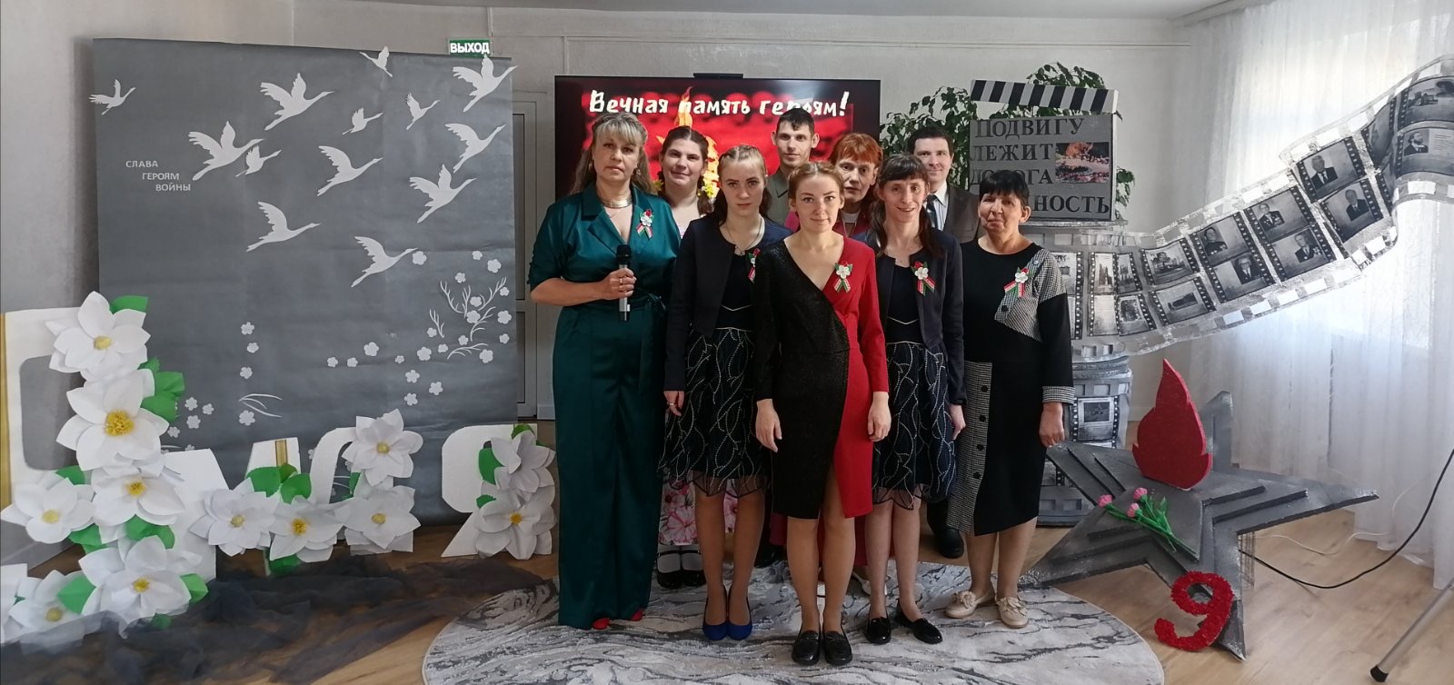 7 мая в Щучинском социальном пансионате «Забота» состоялся праздничный концерт, посвященный 81-й годовщине Победы в Великой Отечественной войне.